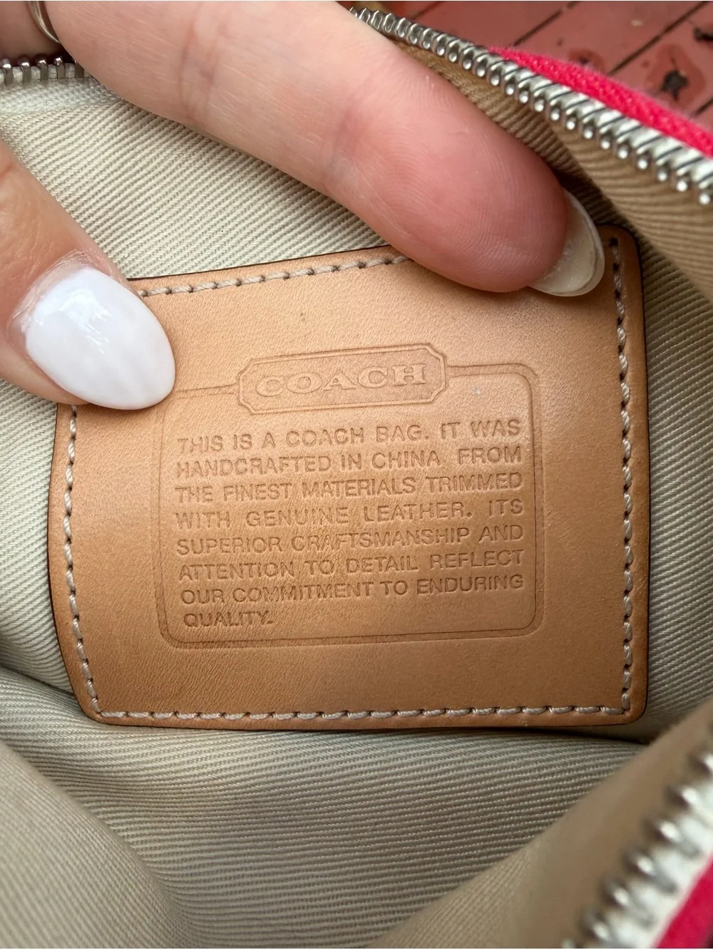 Coach vintage hamptons